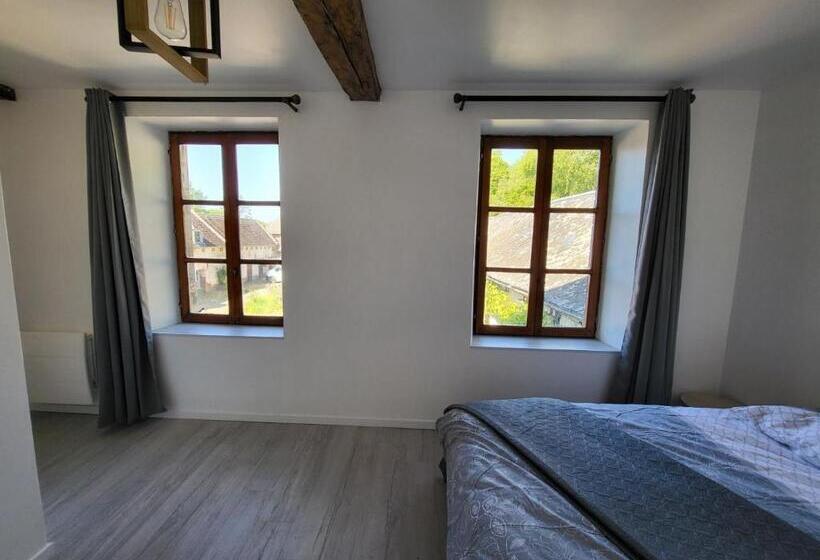 정원 전망 4인용 스탠다드 룸, Haras De La Ressée