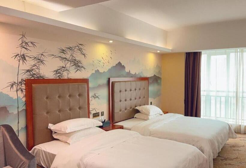 Delüks Oda, Poltton International Apartment City Center Wanda Plaza Branch