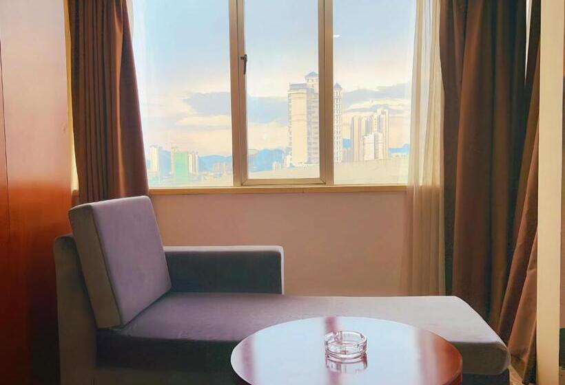 Номер Deluxe, Poltton International Apartment City Center Wanda Plaza Branch