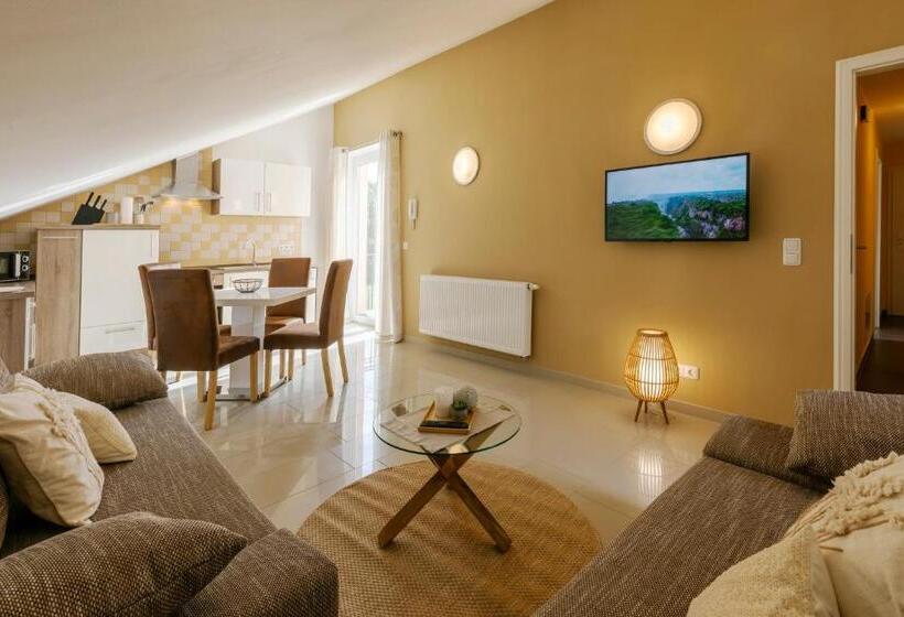 Апартаменты 1 Спальня Вид на Сад, Pension Memory Ferienapartments & Zimmer In Der Rhön