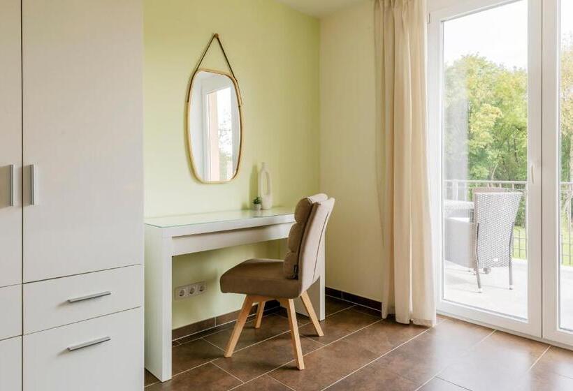 Апартаменты 1 Спальня Вид на Сад, Pension Memory Ferienapartments & Zimmer In Der Rhön