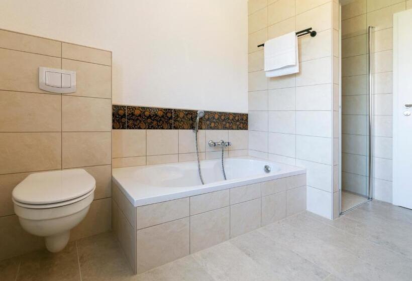 Апартаменты 1 Спальня с Балконом, Pension Memory Ferienapartments & Zimmer In Der Rhön