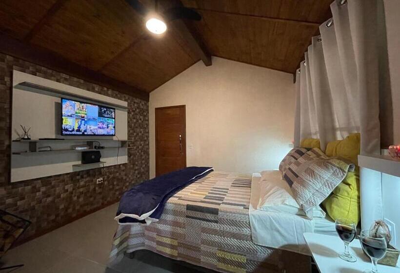 اتاق استاندارد با وان آب گرم, Recanto Meu Pedacinho De Chão