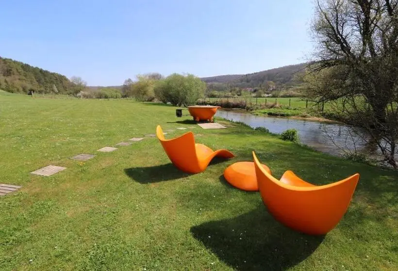 １ベッドルームハウス, La Cabane Du Pont De L Ignon Spa Hébergement Atypique Tout Confort En Bourgogne