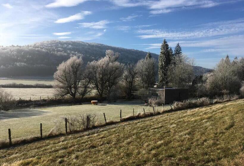 Дом 1 Спальня, La Cabane Du Pont De L Ignon Spa Hébergement Atypique Tout Confort En Bourgogne
