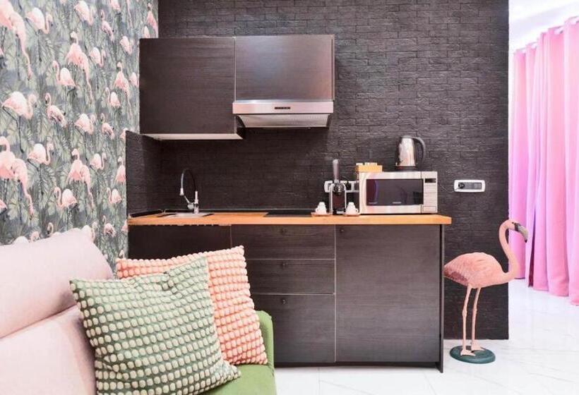 آپارتمان سوپریور 1 خوابه, Black Vulcano Suites&studios