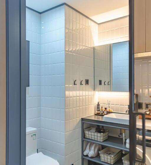 디럭스 룸, Shanghai T Plus Hotel Residence