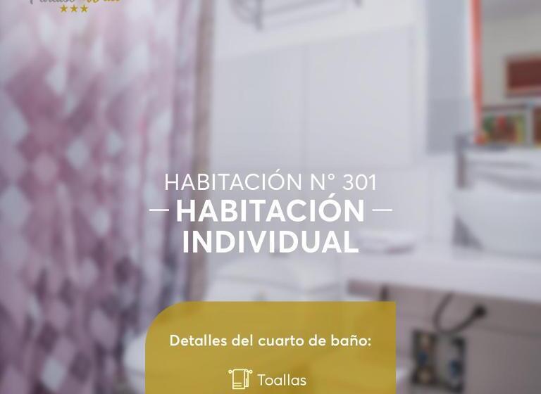 اتاق استاندارد یک نفره, Paraiso Wasi