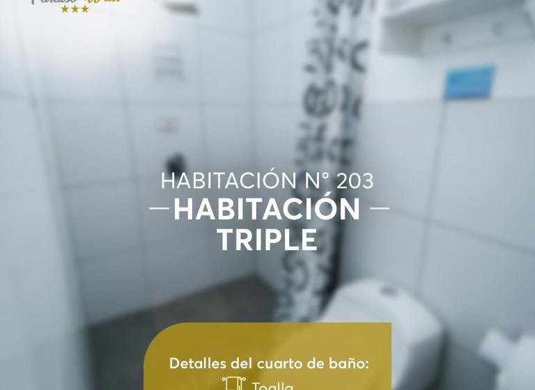 اتاق استاندارد سه نفره, Paraiso Wasi