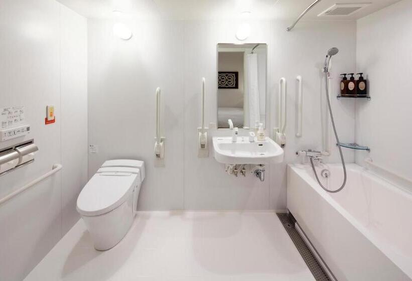 غرفة قياسية لذوى الاحتياجات الخاصة, Karaksa Hotel Sapporo