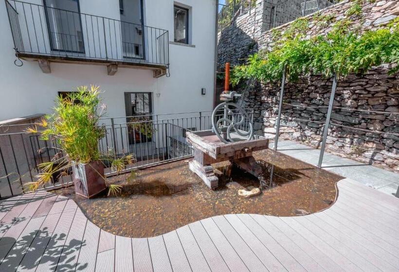 标准间带阳台, Albergo Porta Verzasca