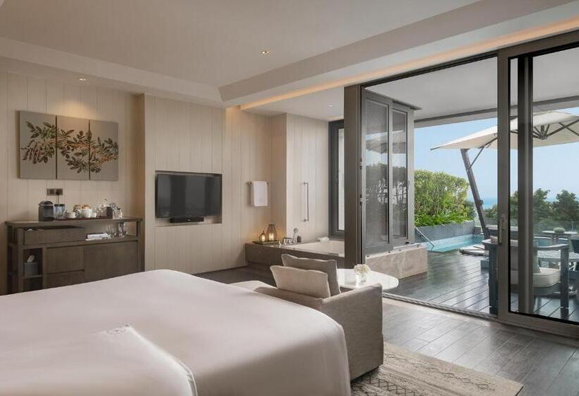 스탠다드 룸 킹사이즈 침대, Rosewood Sanya