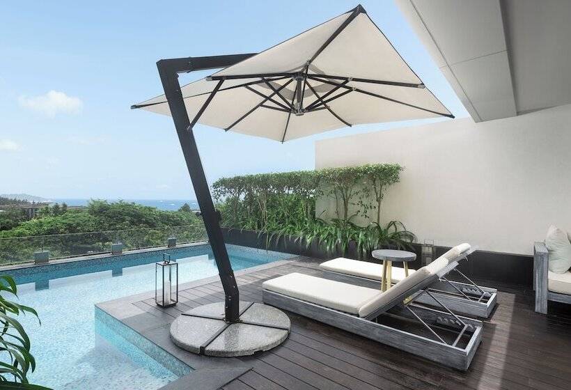 스탠다드 룸 바다 전망, Rosewood Sanya