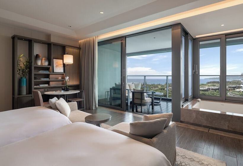 스탠다드 룸 바다 전망, Rosewood Sanya