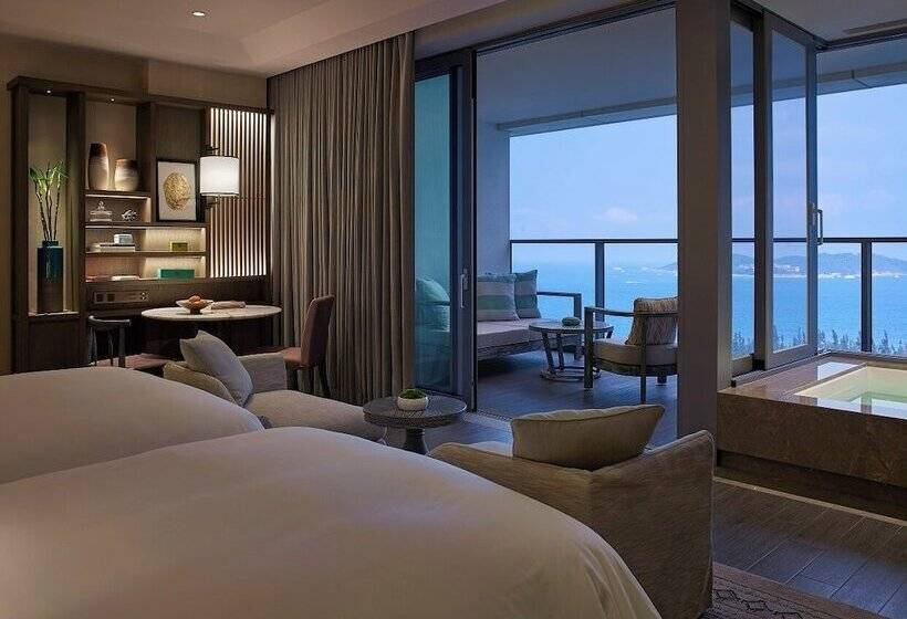 스탠다드 룸 바다 전망, Rosewood Sanya