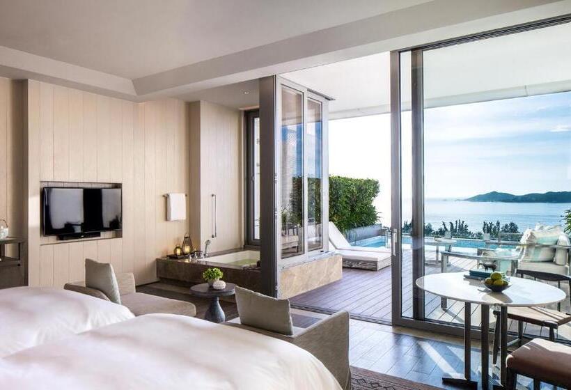 스탠다드 룸 바다 전망, Rosewood Sanya