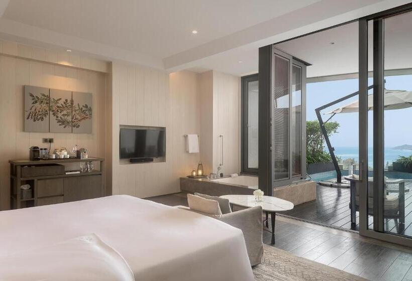 스탠다드 룸 킹사이즈 침대, Rosewood Sanya