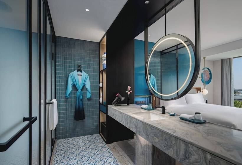 غرفة بريميوم مطلّة علي البحيرة, Indigo Suzhou Jinji Lake, An Ihg