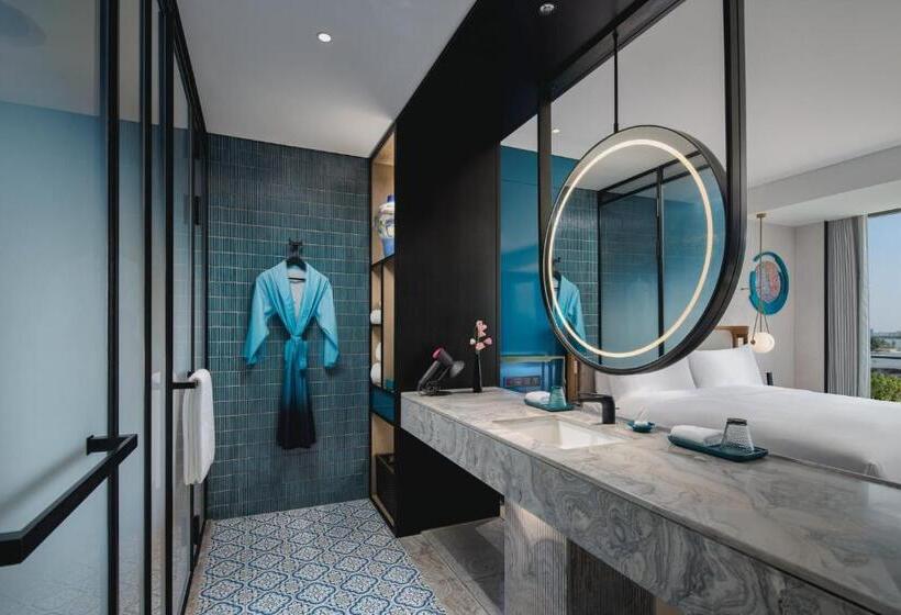 غرفة بريميوم مطلّة علي البحيرة, Indigo Suzhou Jinji Lake, An Ihg