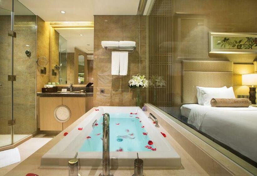 اتاق لوکس با چشم‌انداز باغ, Dahongpao Resort