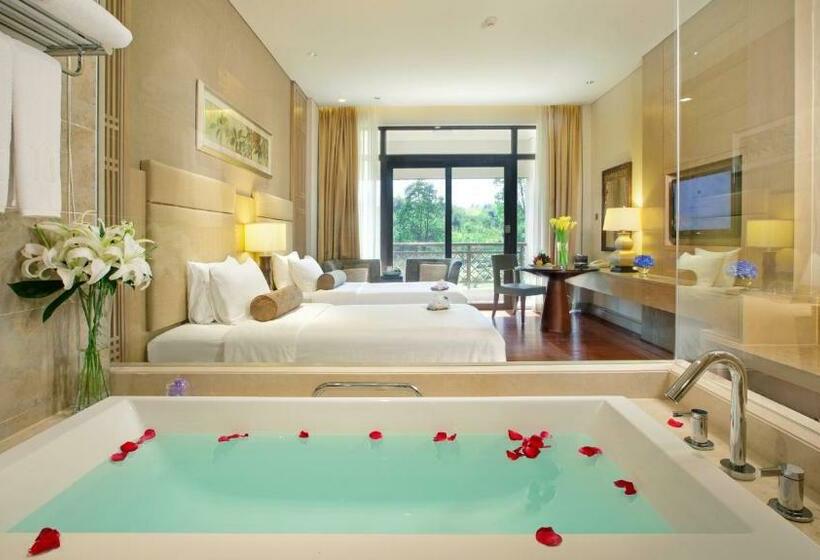 디럭스 룸 가든 전망, Dahongpao Resort