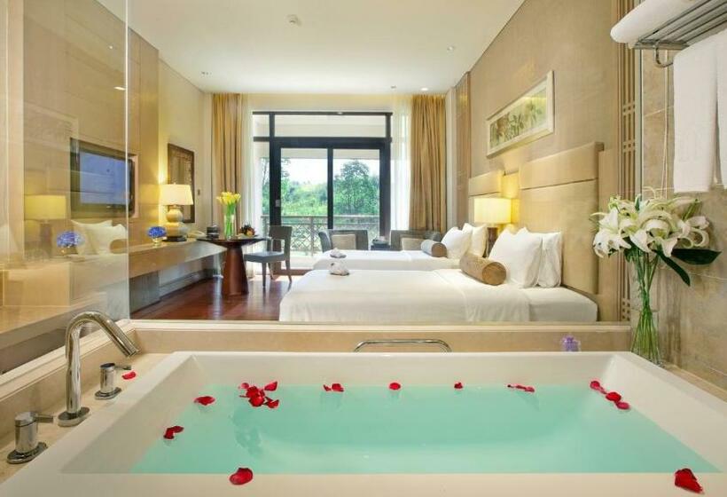 디럭스 룸 가든 전망, Dahongpao Resort