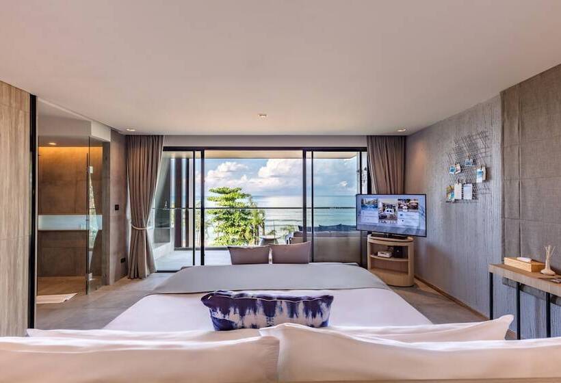 غرفة ديلوكس مطلّة علي البحر, La Vela Khao Lak Sha Extra Plus