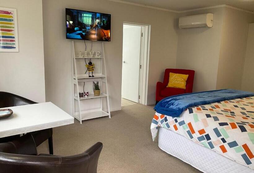 带大床的标准间, Rotorua Studio On Sumner