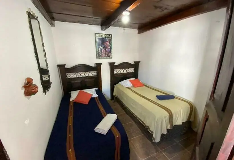 اتاق استاندارد با سرویس بهداشتی مشترک, Cristales De Antigua Hotel Cristal