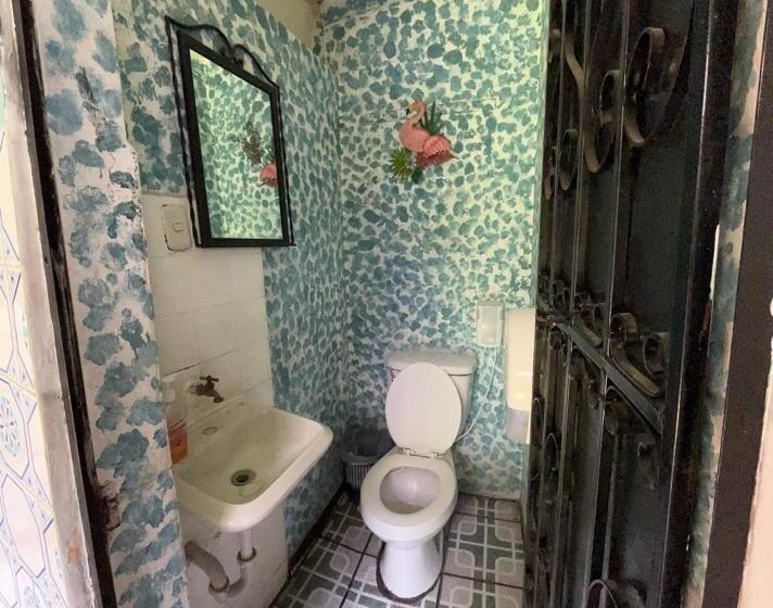 اتاق استاندارد سه تخته با سرویس بهداشتی مشترک, Cristales De Antigua Hotel Cristal