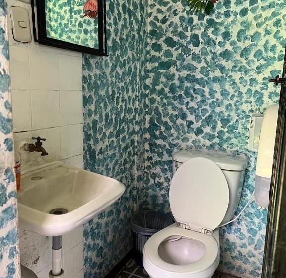 اتاق استاندارد یک تخته با سرویس بهداشتی مشترک, Cristales De Antigua Hotel Cristal