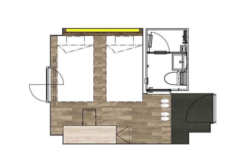 标准间, Kissuien Stay&food
