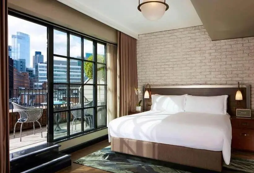 テラス付きジュニアスイート, Virgin Hotels London   Shoreditch