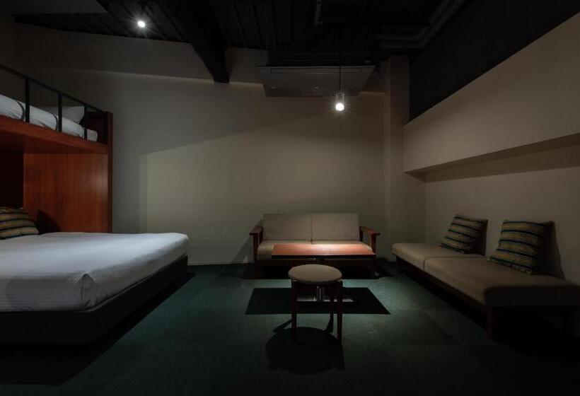 חדר משפחתי חדר אמבטיה משותף, Hakoba Hakodate By The Share Hotels