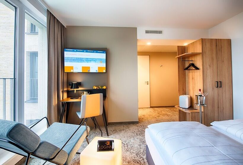 小型套房, Loginn Hotel Leipzig