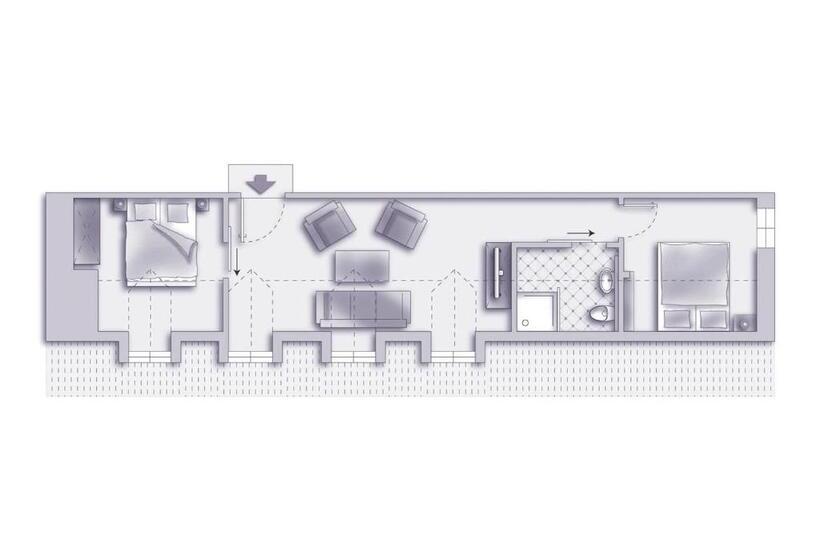 2ベッドスイートルーム, Sonnenresort Ettershaus