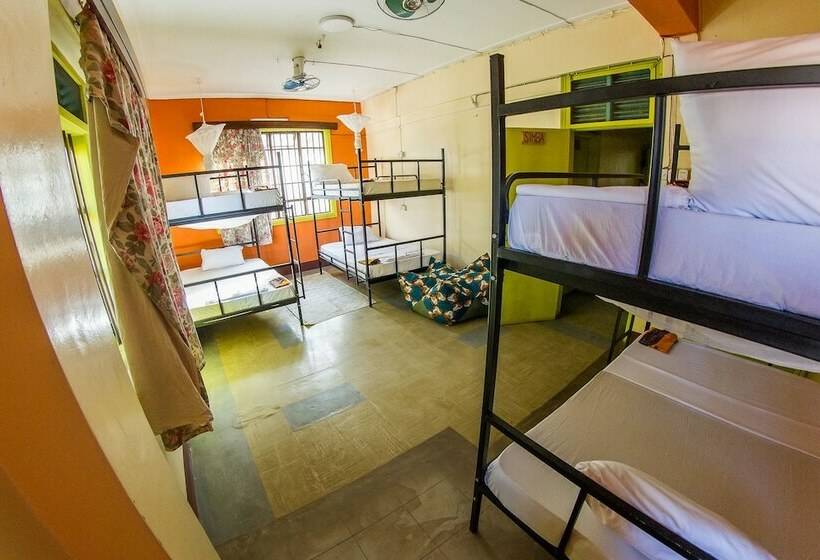 تختخواب در اتاق مشترک, We Travel Hostel