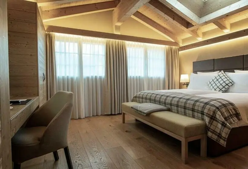 シングルデラックスルーム, Hôtel De Rougemont & Spa