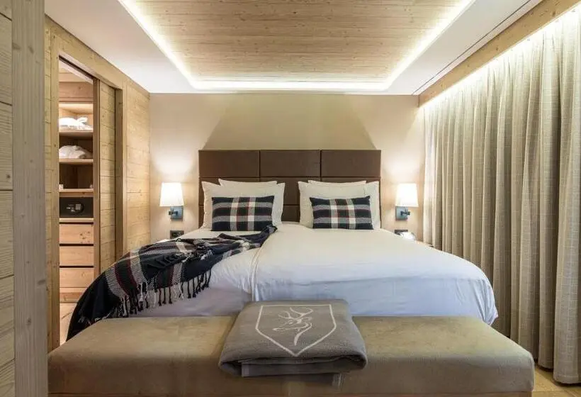 山の見えるジュニアスイート, Hôtel De Rougemont & Spa