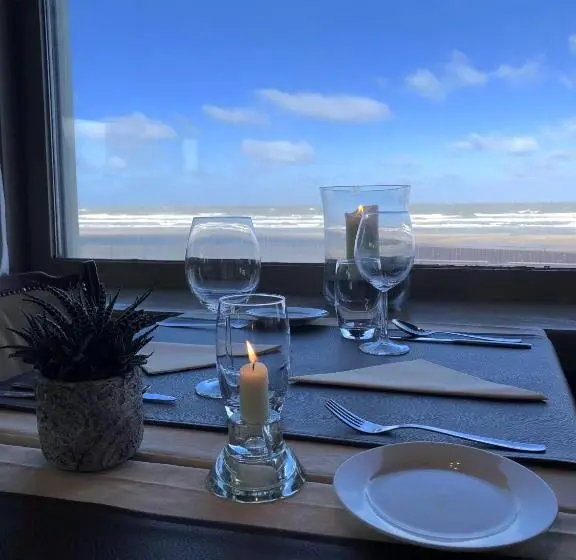 Deluxe-huone Merinäkymä, Strandhotel De Haan