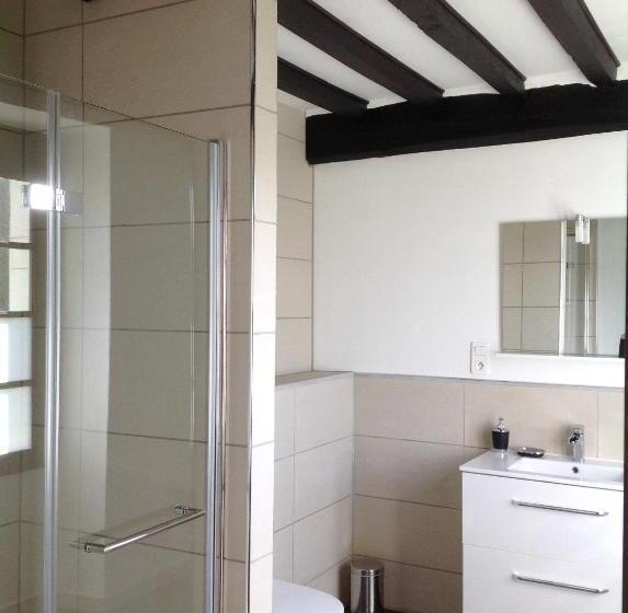 חדר דחוקס עם מיטת קינג, B&b Au Moulin 1771