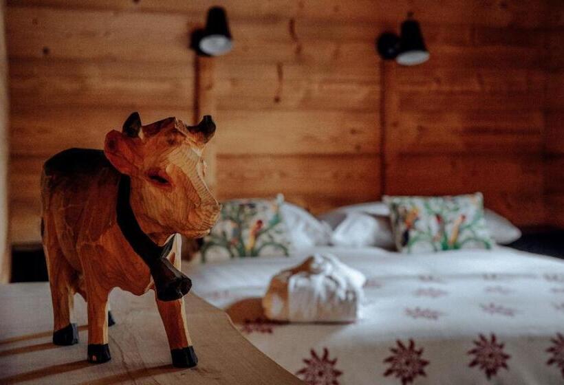 ２ベッドスイートルーム, Les Mazots Du Clos