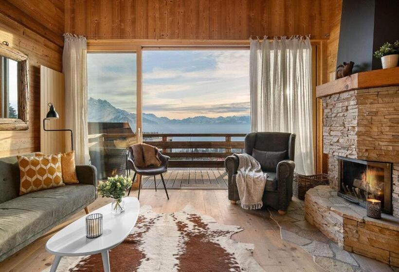 ２ベッドスイートルーム, Les Mazots Du Clos