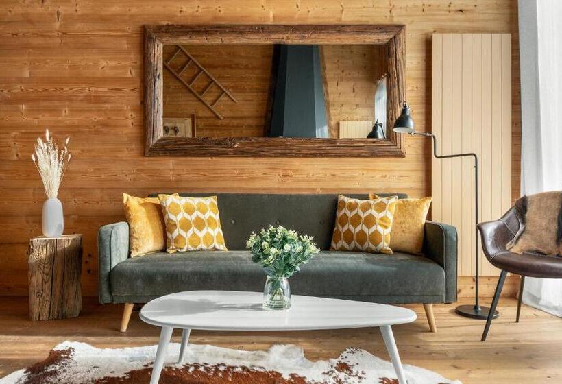 ２ベッドスイートルーム, Les Mazots Du Clos