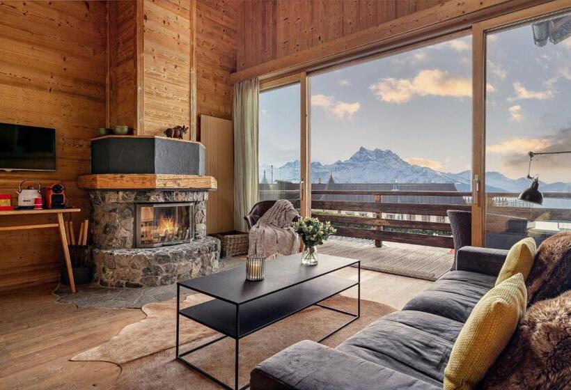 ２ベッドスイートルーム, Les Mazots Du Clos