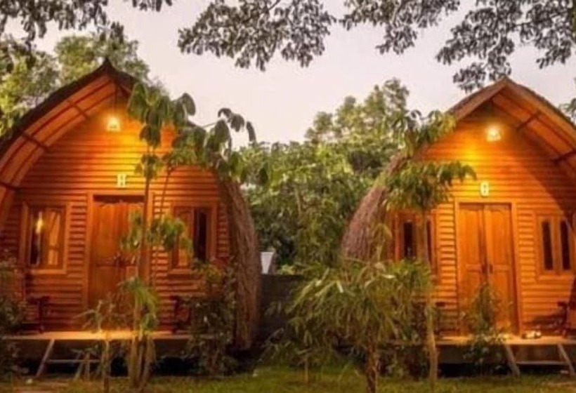 غرفة قياسية مطلّة علي الحديقة, Bamboo Bungalow