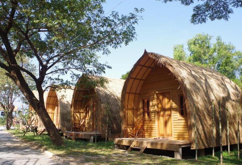 غرفة قياسية مطلّة علي الحديقة, Bamboo Bungalow