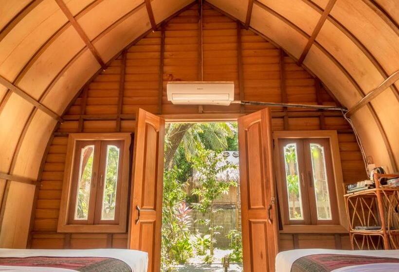 غرفة قياسية مطلّة علي الحديقة, Bamboo Bungalow