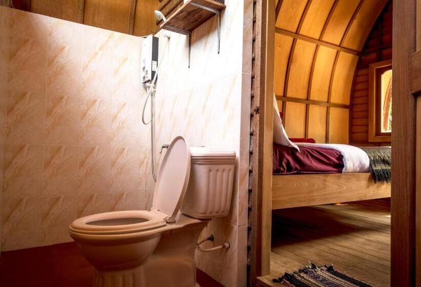 غرفة قياسية مطلّة علي الحديقة, Bamboo Bungalow