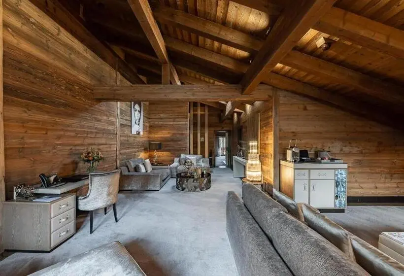 プレステージスイートの２ベッドルーム, Ultima Gstaad Residences